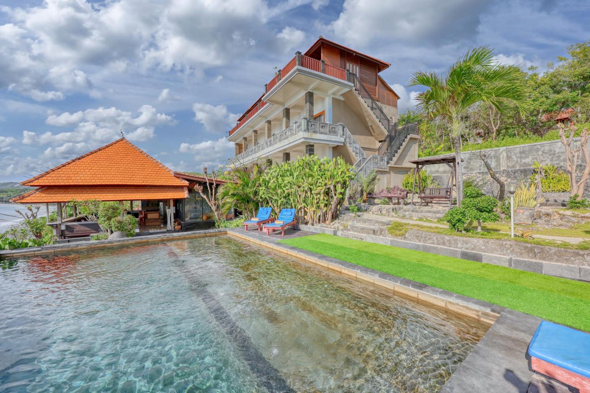 Manta Cottage Seaview Plus Batununggul Exterior foto